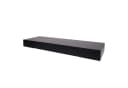 MCW Wandregal H37 mit Schublade Massivholz Schwarz Bild 2