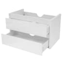 MCW Waschbeckenunterschrank Weiß Hochglanz Soft-Close Bild 1