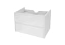 MCW Waschbeckenunterschrank Hochglanz Soft-Close Weiß Bild 2
