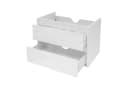 MCW Waschbeckenunterschrank Hochglanz Soft-Close Weiß Bild 3