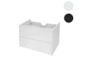 MCW Waschbeckenunterschrank Hochglanz Soft-Close Weiß Bild 4