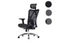 SIHOO Bürostuhl Schwarz Ergonomisch Verstellbare Armlehne 150kg Bild 4