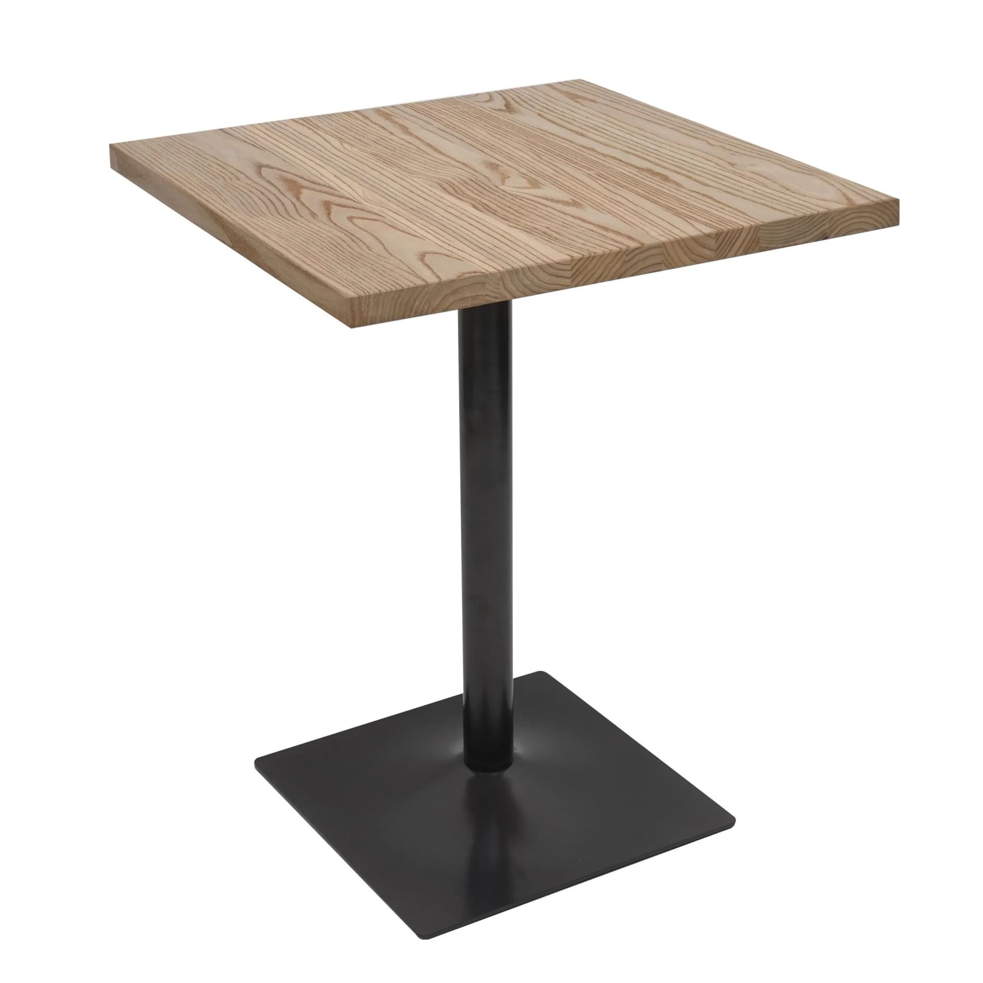 MCW Bistrotisch eckig Braun Holz