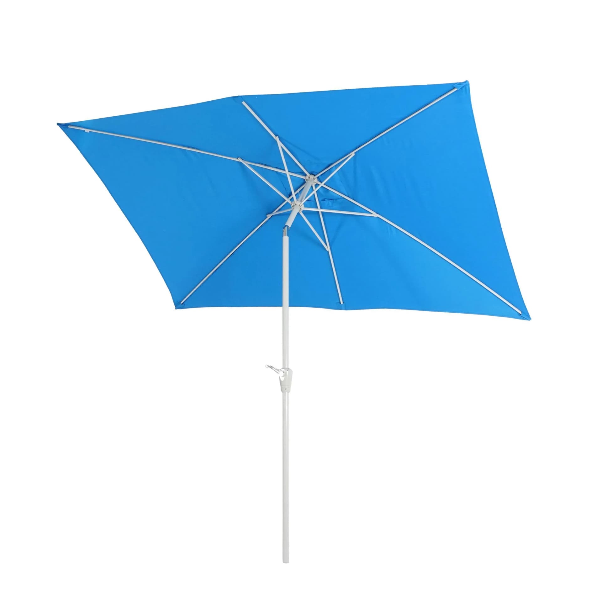 MCW Sonnenschirm Castellammare 2x3m Rechteckig Blau UV-Schutz 50+ - Bild 2