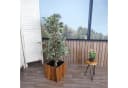 MCW Pflanzkasten Eckig 32cm Akazienholz Braun Outdoor Bild 5