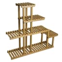 MCW Pflanzregal Blumentreppe 5 Ablagen Braun Outdoor Bild 2