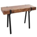 MCW Konsolentisch Metall Dunkel Wildeiche Vielseitig Bild 2