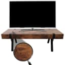MCW TV-Rack Lowboard Metall Dunkle Wildeiche Bild 1