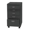 MCW Rollcontainer 5 Schubladen Stahl Dunkelgrau Bild 2