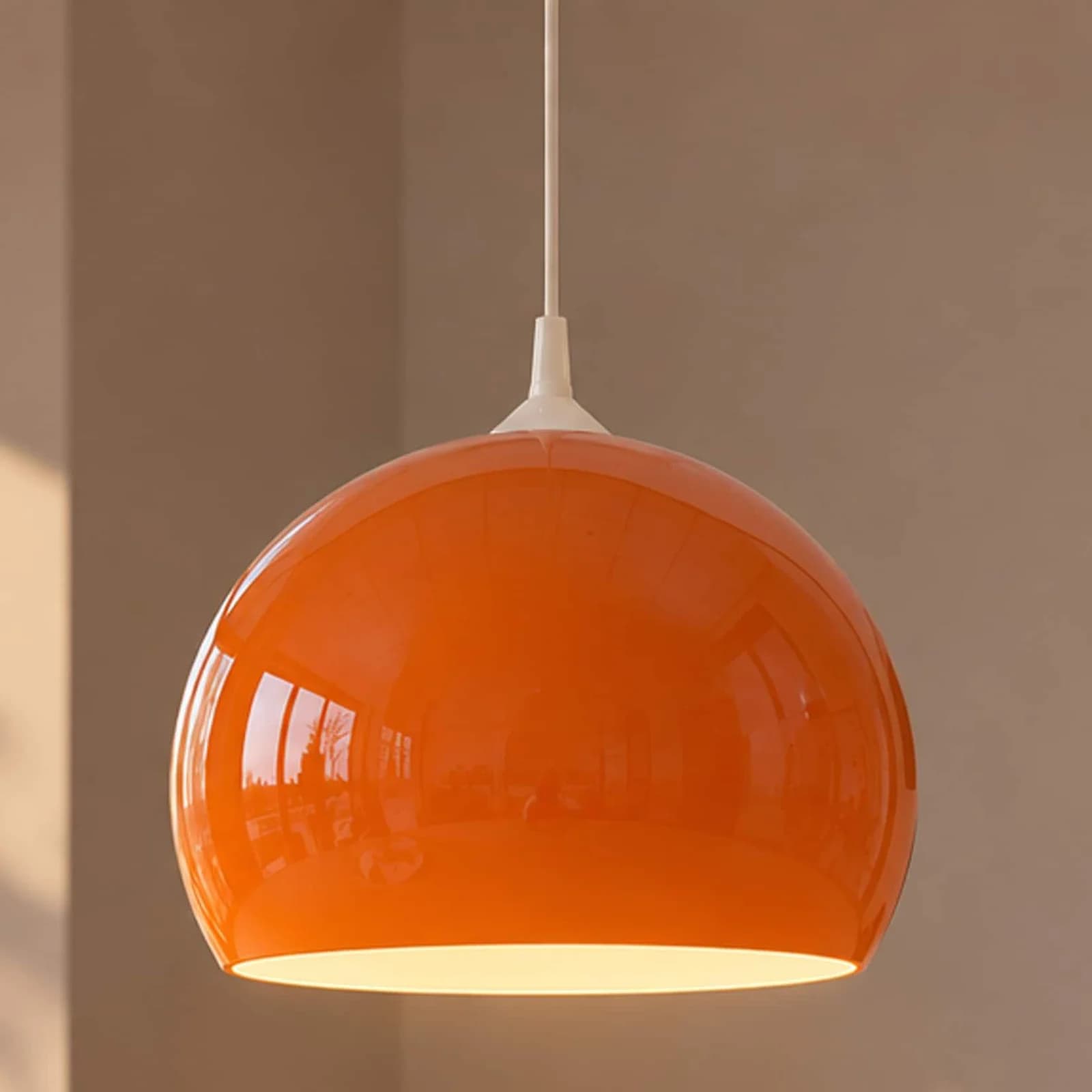 MCW Lampenschirm M34 Orange für Bogen- und Pendelleuchte