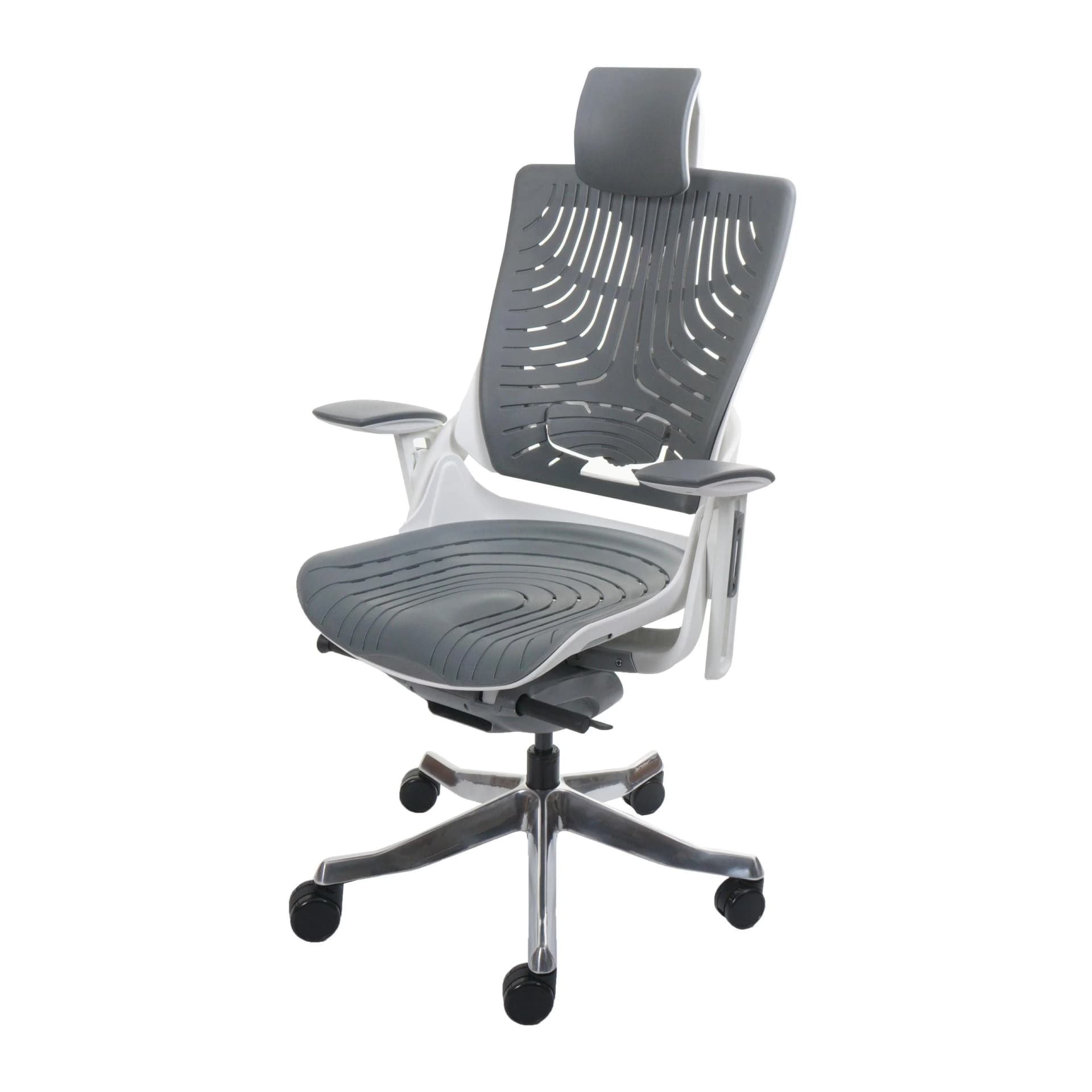 MERRYFAIR Adelaide 2b Bürostuhl Grau Ergonomisch Hartschale - Bild 2
