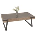 MCW Couchtisch MCW-L89 Sinterstein Marmor-Optik Grau-Braun Bild 1