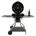 Grillwagen MCW-N16 Holzkohlegrill Standgrill Gartengrill mit Deckel drei Ablagen Stahl Emaille Bild 1