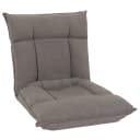 Bodensessel MCW-N44 Relaxsessel 6 Positionen Samt Dunkelgrau Bild 2