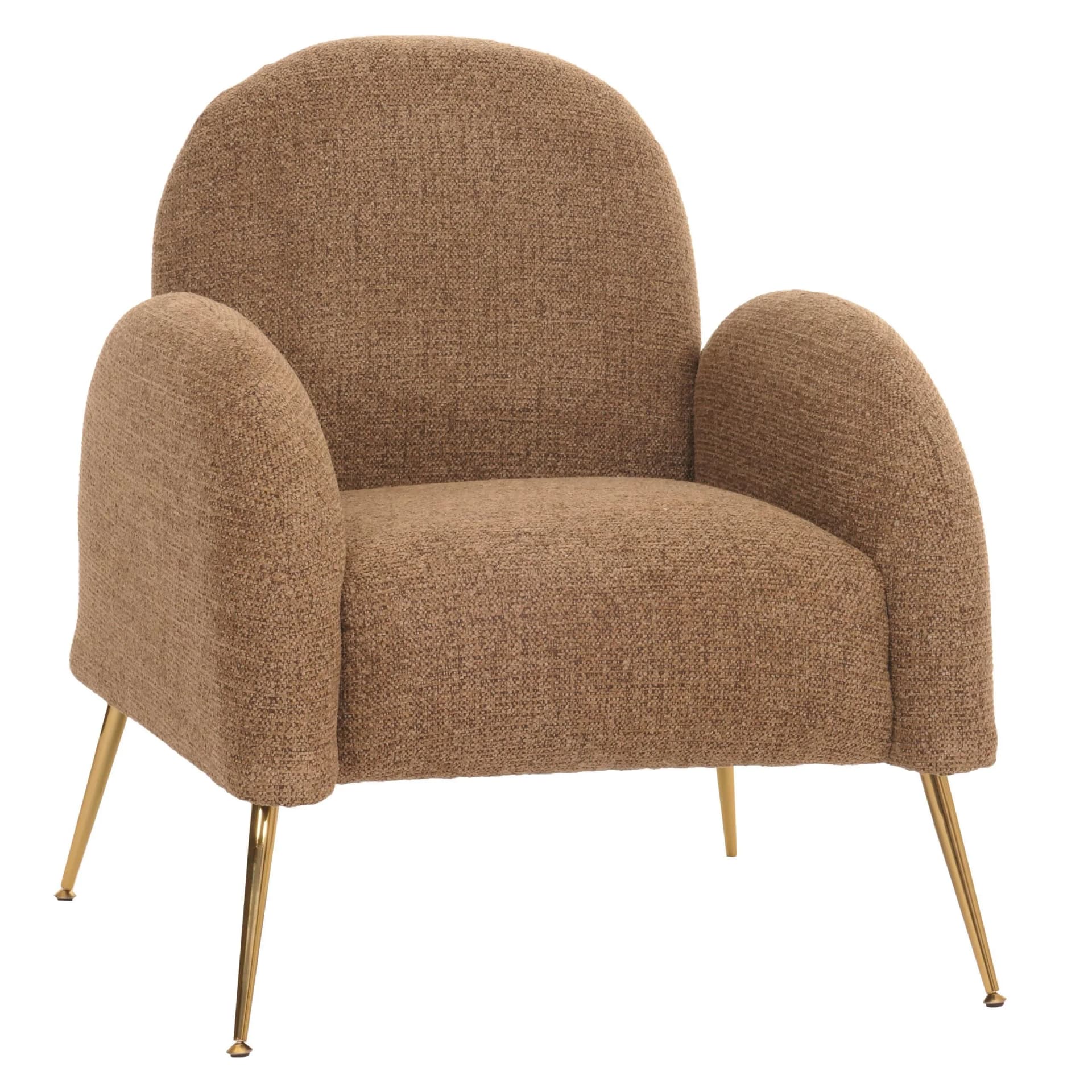 Lounge-Sessel MCW-N69 Retro Cocktailsessel Coffee Chenille - Bild 2