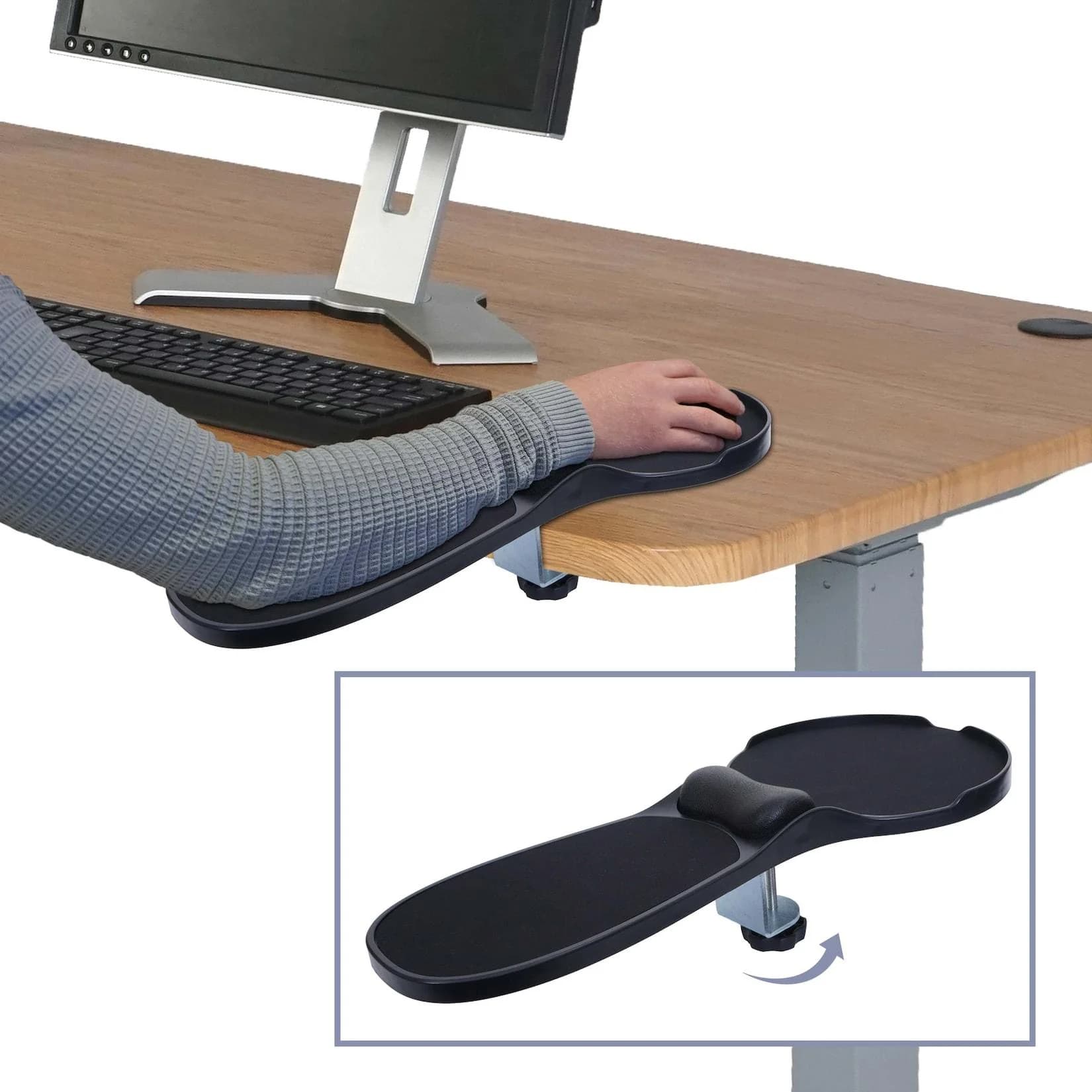 MCW 2in1 Armauflage mit Mauspad MCW-N76 Ergonomisch