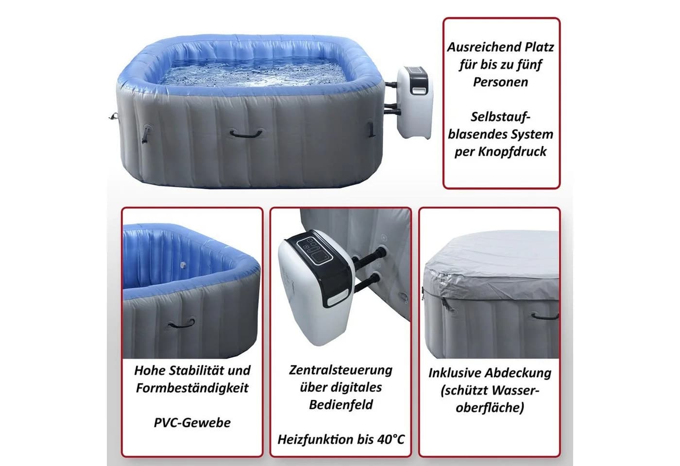 MCW Whirlpool N97 Innen- und Außenbereich 5 Personen - Bild 4