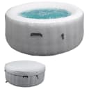 Whirlpool MCW-N97 aufblasbar 4 Personen rund 180cm grau-weiß Bild 1