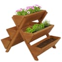 MCW Pflanztreppe 5 Kästen Outdoor Holz Natur Bild 1