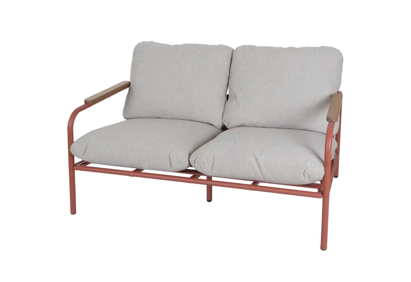 MCW Gartenbank MCW-O11 Aluminium-Gestell Terrakotta - Bild 2