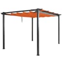 Aluminium Pergola MCW-N93 Gartenpavillon 3x4m Terrakotta Bild 2