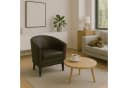 MCW Lounge-Sessel O17 Kunstleder Braun mit Fußbodenschonern Bild 5