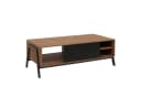 Couchtisch MCW-O40 Wohnzimmertisch Sofatisch Staufächer Schiebetür Bild 2