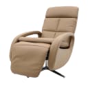 Relaxsessel MCW-L11 TV-Sessel Voll-Leder Taupe Drehbar Bild 2