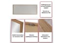 Dekorativer Wandspiegel aus Holz Bild 4