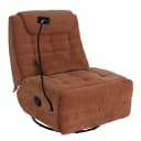 Relaxsessel MCW-P92 TV-Sessel drehbar mit Kippfunktion Chenille Terrakotta Bild 2