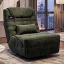 Relaxsessel MCW-P92 TV-Sessel mit Handyhalterung grün Bild 1