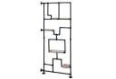MCW Raumteiler mit Regal Industrial Braun Bild 2