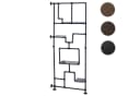 Raumteiler mit Regal MCW-P10 Industrial Metall Melamin schwarz Bild 4