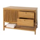 MCW Teak-Waschbeckenunterschrank B-Grade Kernholz Bild 1
