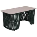 Loungetisch MCW-P90 Outdoor Seilgeflecht Sinterstein Bild 2