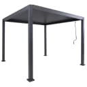 Pergola MCW-P65 Terrassenüberdachung Gartenpavillon 3x3m Anthrazit Bild 2