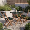 Garnitur MCW-P71 Lounge-Set Garten 2x Stuhl Tisch Akazie Holz klappbar Bild 1