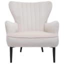 Lounge-Sessel MCW-K37 Samt Creme-Beige Polstersessel Bild 1