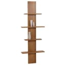 MCW Teak-Wandregal Badregal Hängeregal B-Grade Teak Kernholz Bild 1