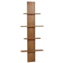 MCW Teak-Wandregal Badregal Hängeregal B-Grade Teak Kernholz Bild 2