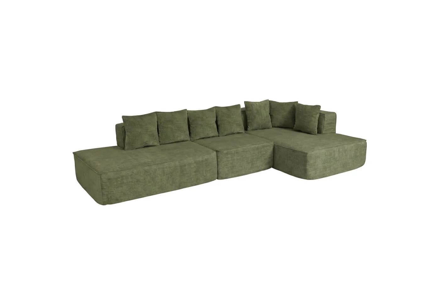 MCW Loungesofa MCW-Q28-r Grün Chenille Bezug Modular - Bild 2