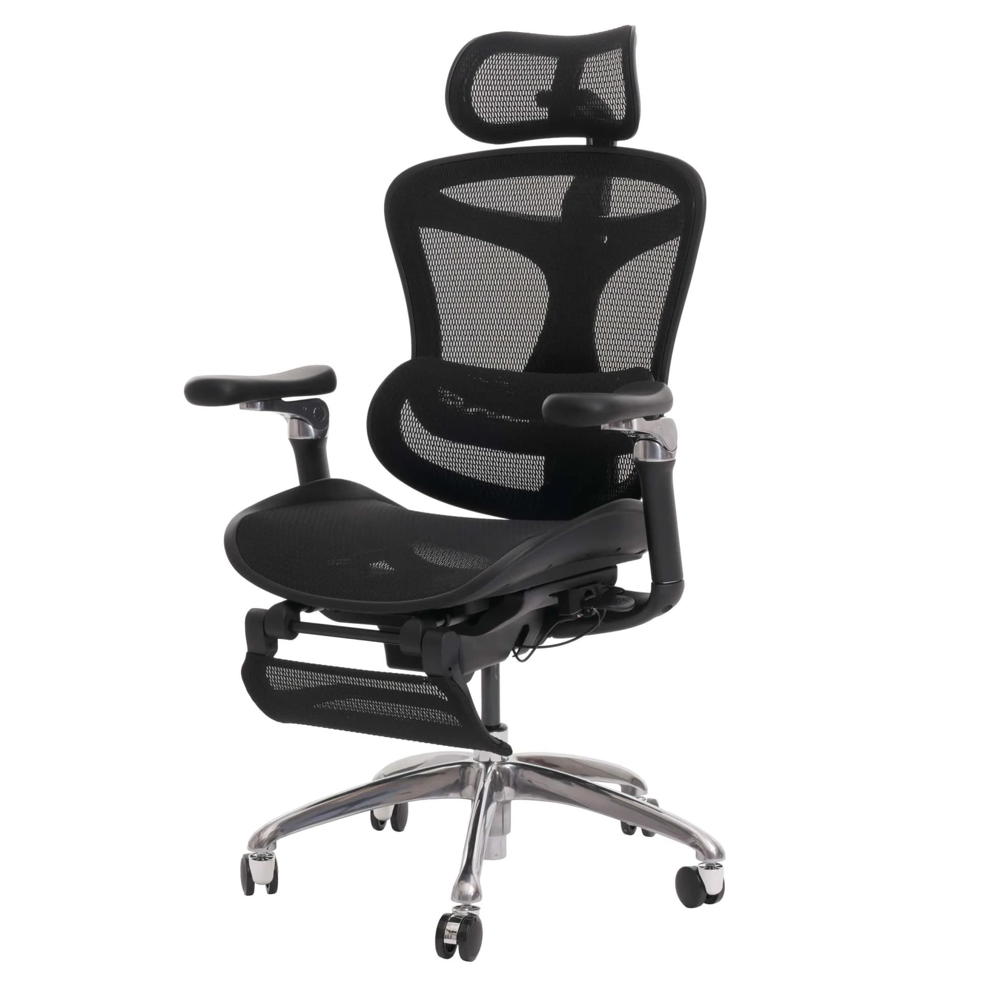 SIHOO Bürostuhl Ergonomisch mit Fußstütze und Lordosenstütze - Bild 2