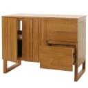 MCW Teak-Waschbeckenunterschrank B-Grade Kernholz Bild 2