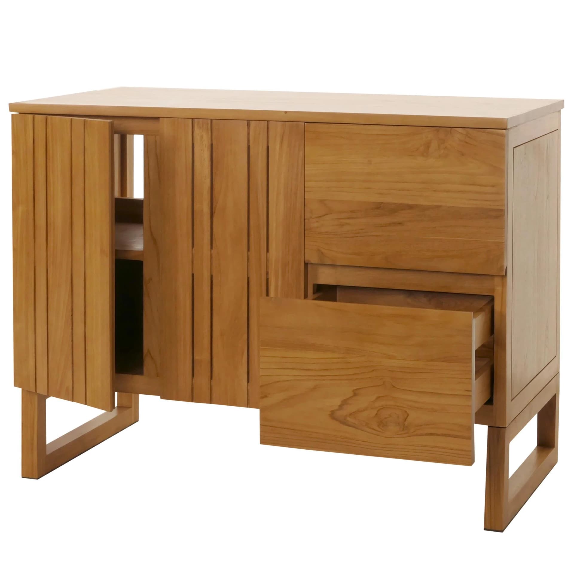 MCW Teak-Waschbeckenunterschrank B-Grade Kernholz - Bild 2