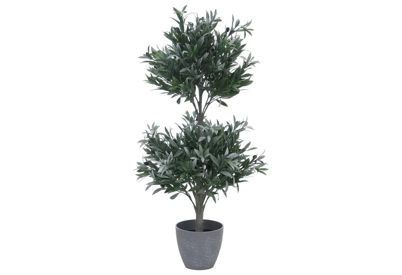 MCW Kunstbaum Olivenbaum Grün UV-beständig
