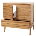 MCW Teak-Waschbeckenunterschrank B-Grade Teak Kernholz Bild 1