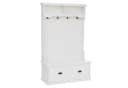 MCW Garderobe MCW-P27 Landhausdesign Weiß Bild 1
