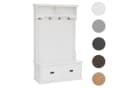 MCW Garderobe MCW-P27 Landhausdesign Weiß Bild 3