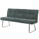 MCW Sitzbank MCW-H70 Esszimmerbank Polsterbank mit Lehne Chenille Blau-Grün Bild 2