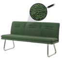 MCW Sitzbank MCW-H70 Grün Bouclé Stoff mit Lehne Bild 1